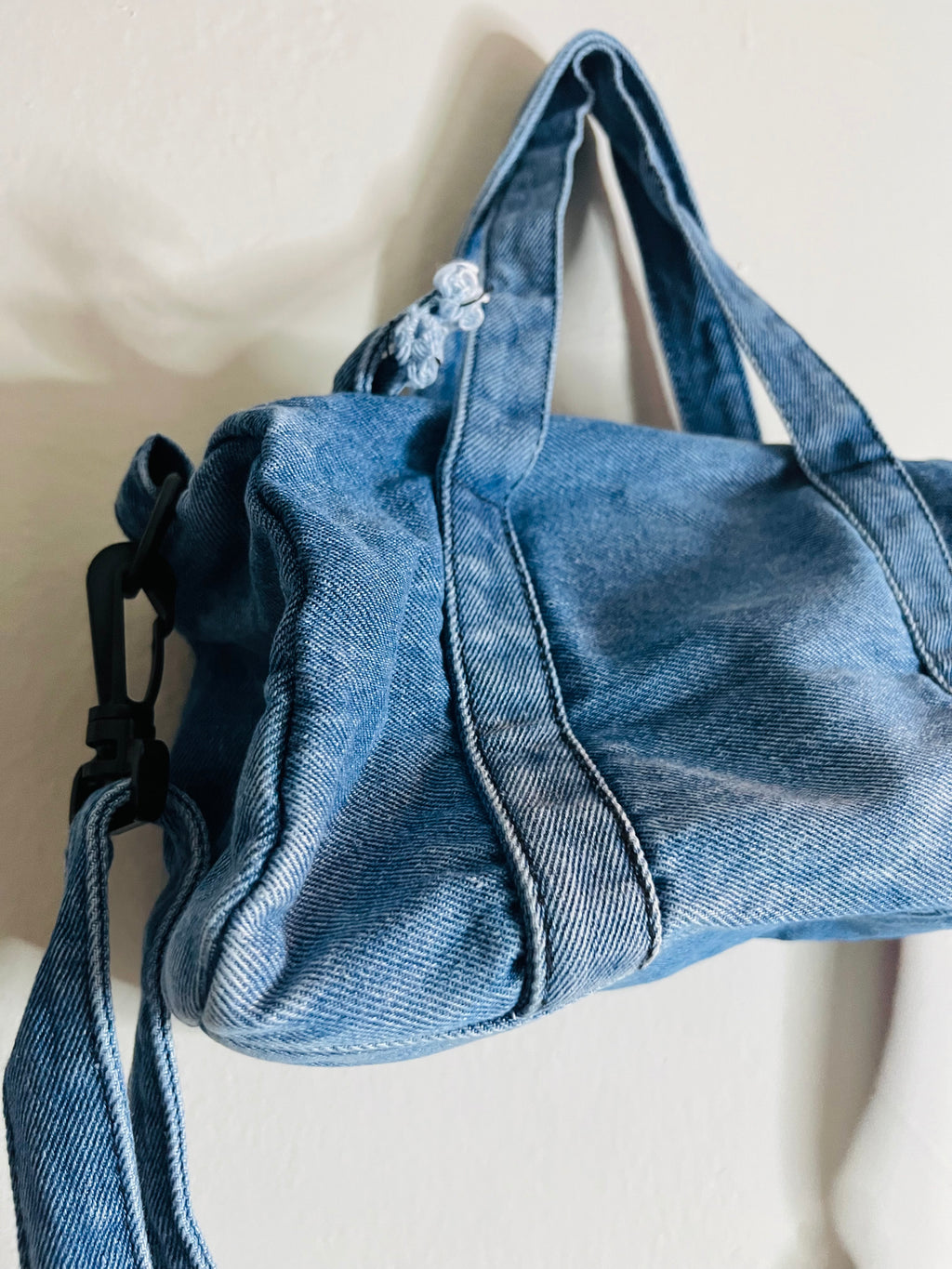 Mini Denim Tote Bag