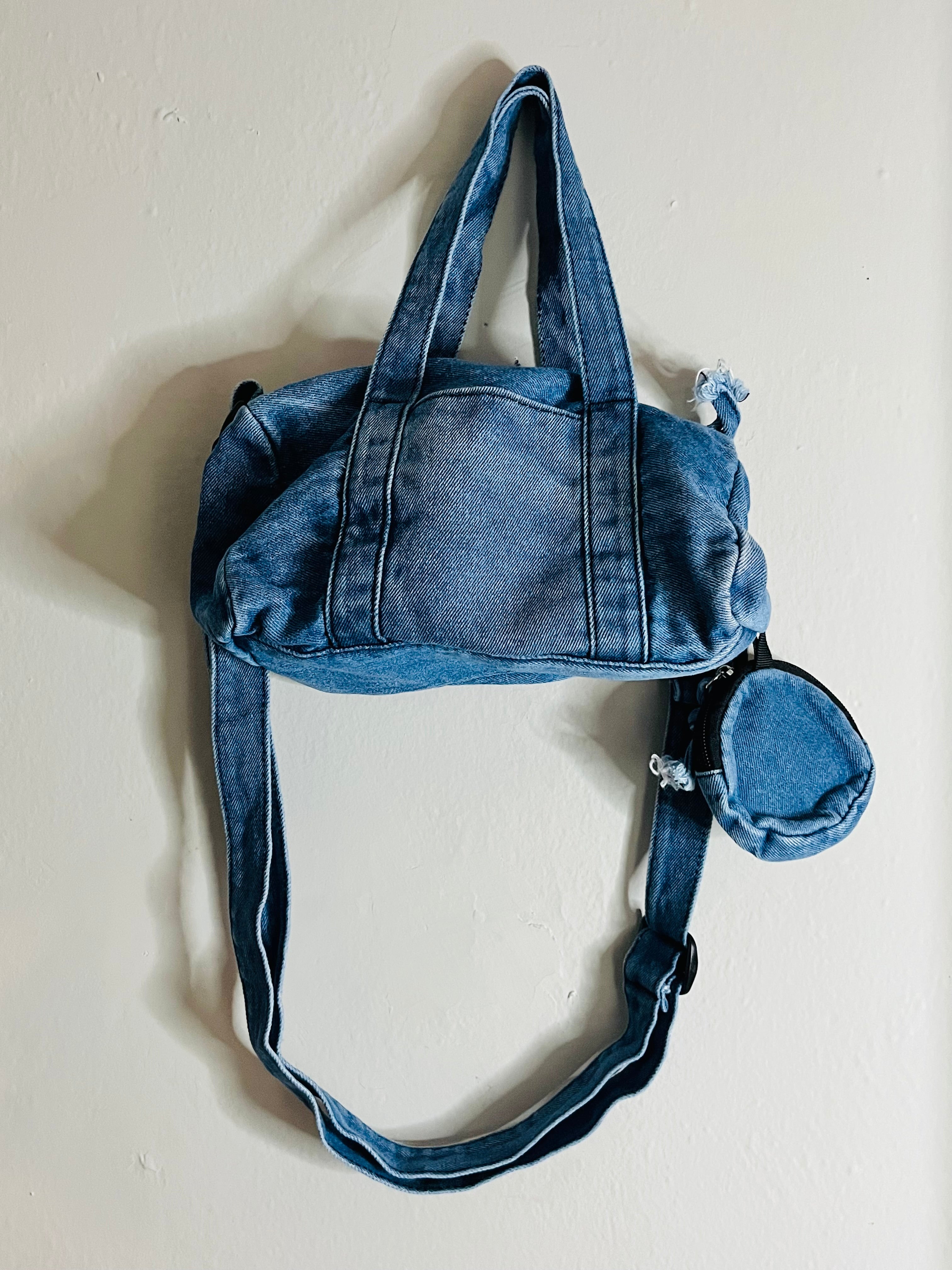 Mini Denim Tote Bag