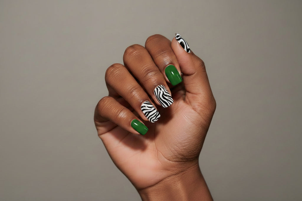 Afro punk - press on nails ( MEDIUM )