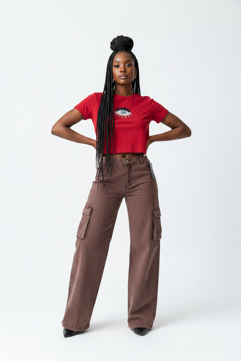 Evil eye - Brown Cargo Set