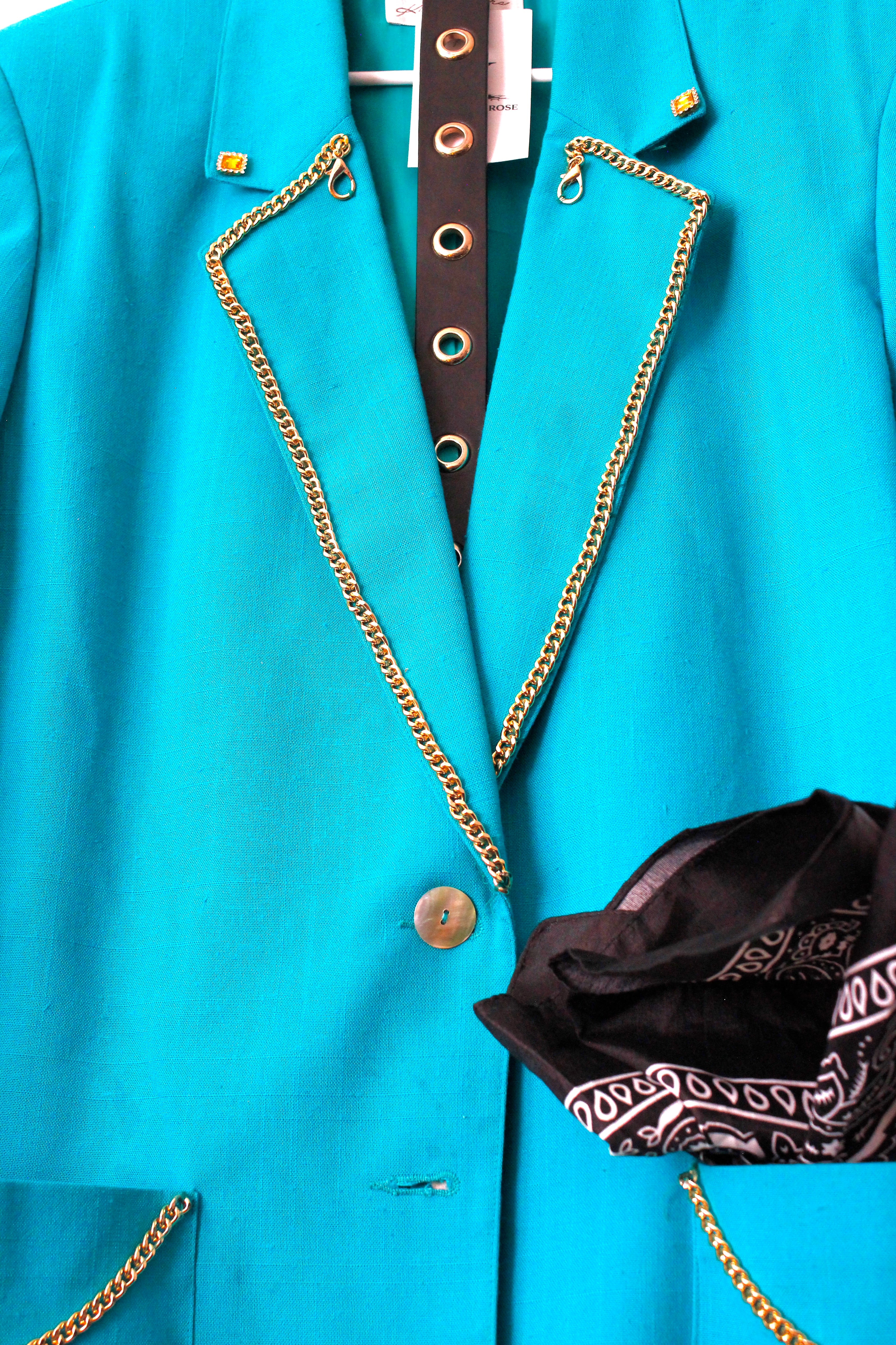 Casual Queen - Teal Blazer Dress