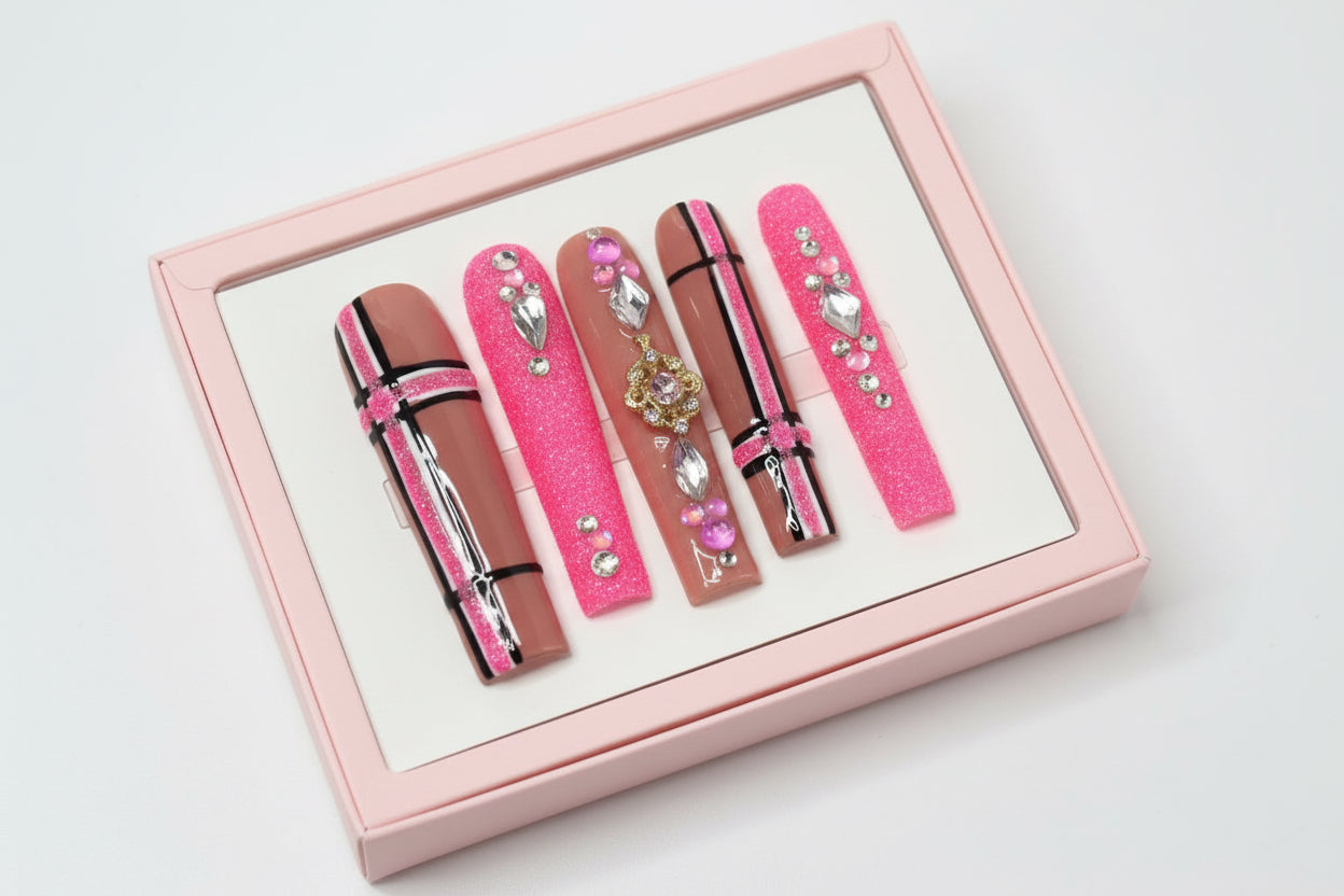 Coach Glam - Press on Nails (Medium)