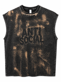 Scorched Anti Social - Muscle Tshirt