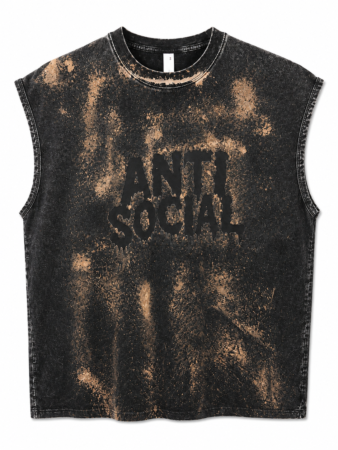 Scorched Anti Social - Muscle Tshirt