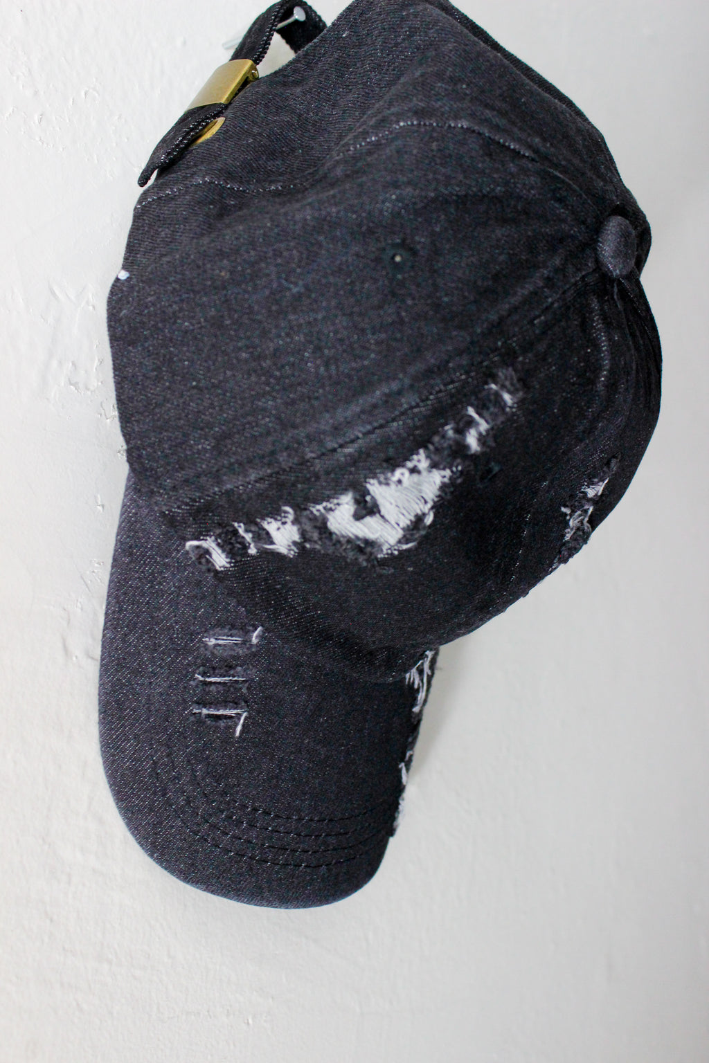 Blue and Black Denim - Snap Back