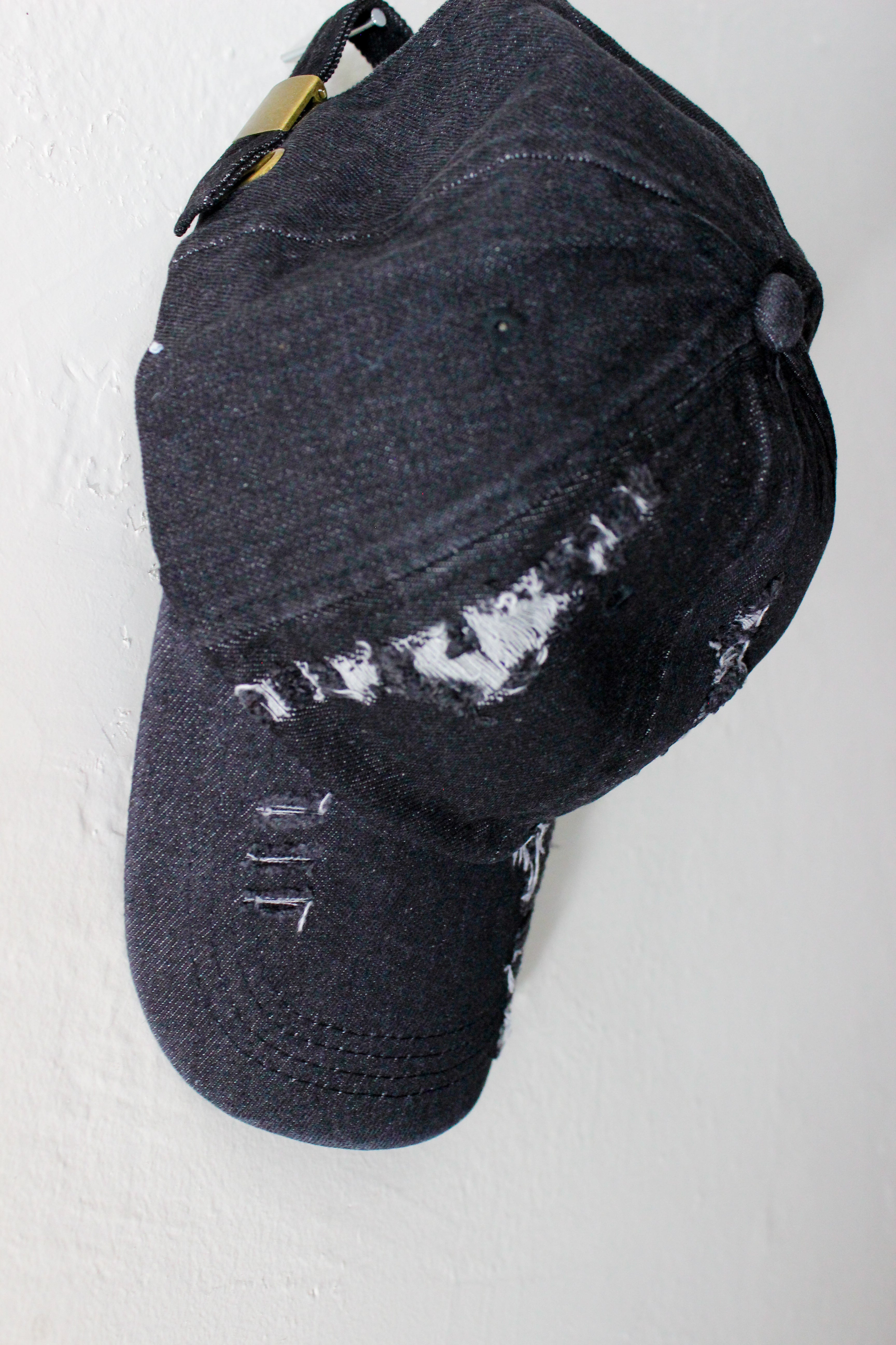Blue and Black Denim - Snap Back