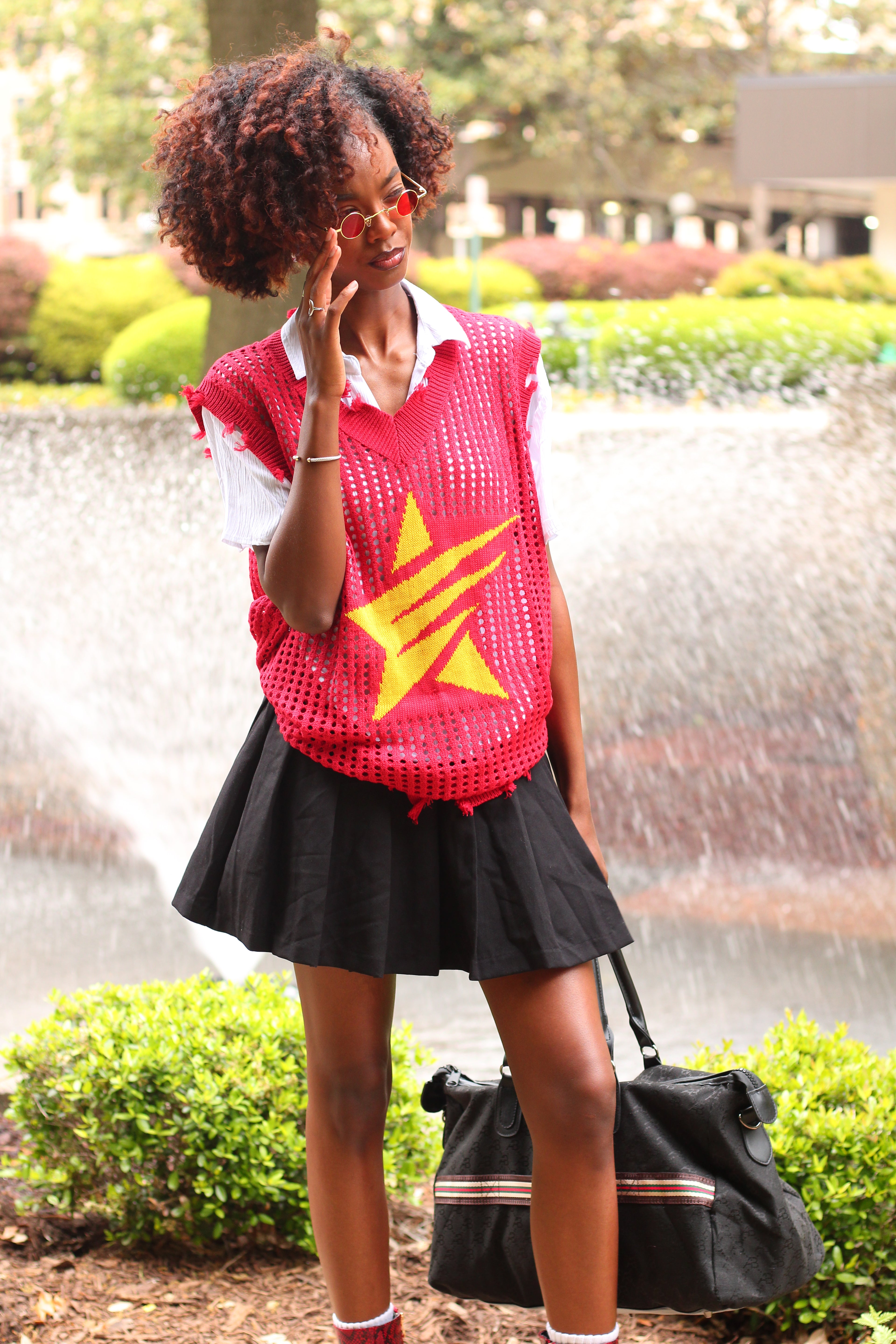 Unisex All Star - Red Mesh Vest