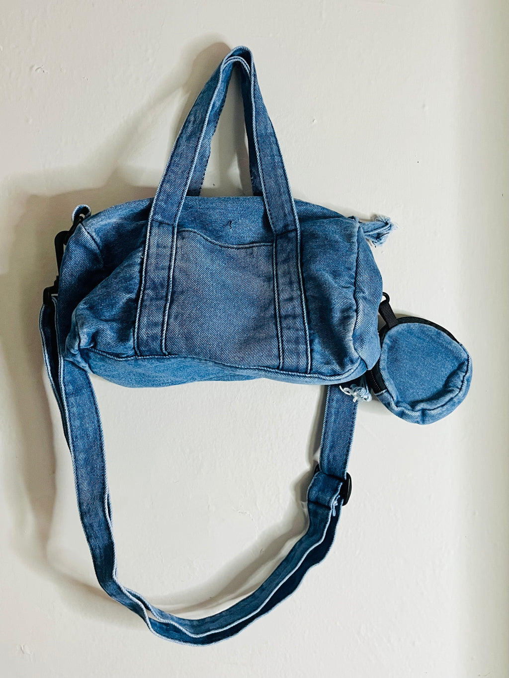 Mini Denim Tote Bag