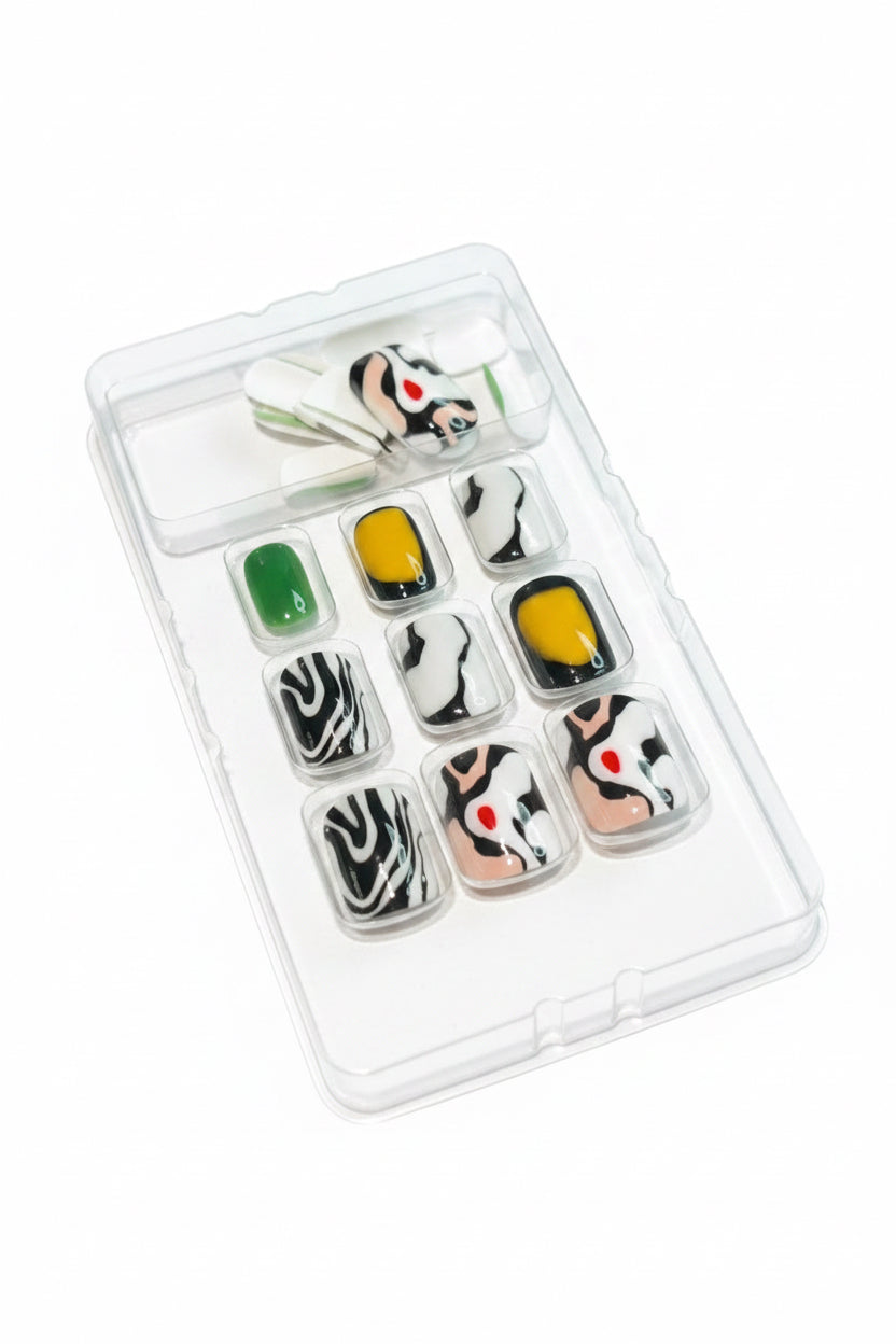 Afro punk - press on nails ( MEDIUM )