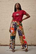 Animal Print - Crop Top Set