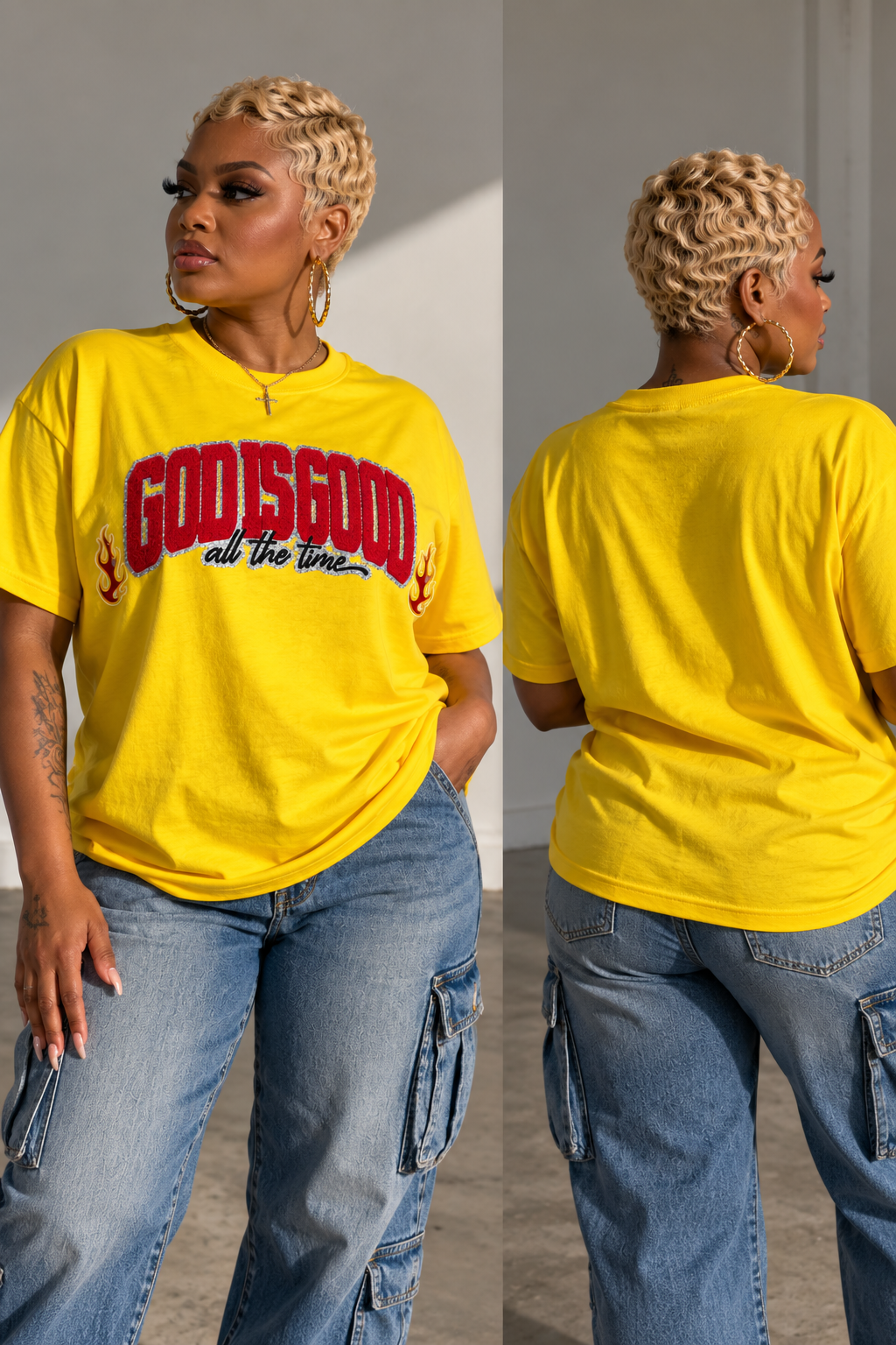Yellow Unisex - GOD IS GOOD