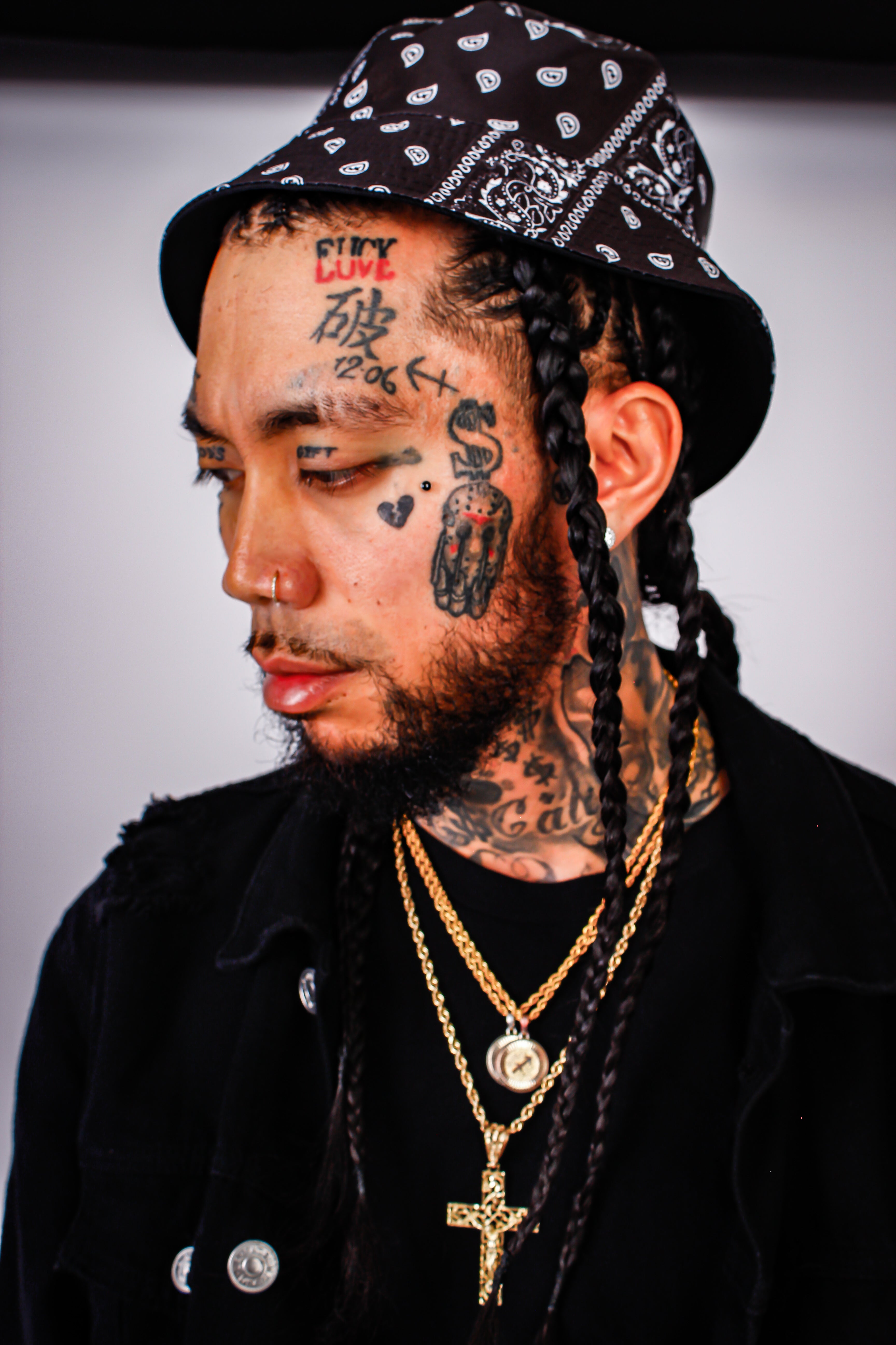 Youth Bandanna Bucket Hat