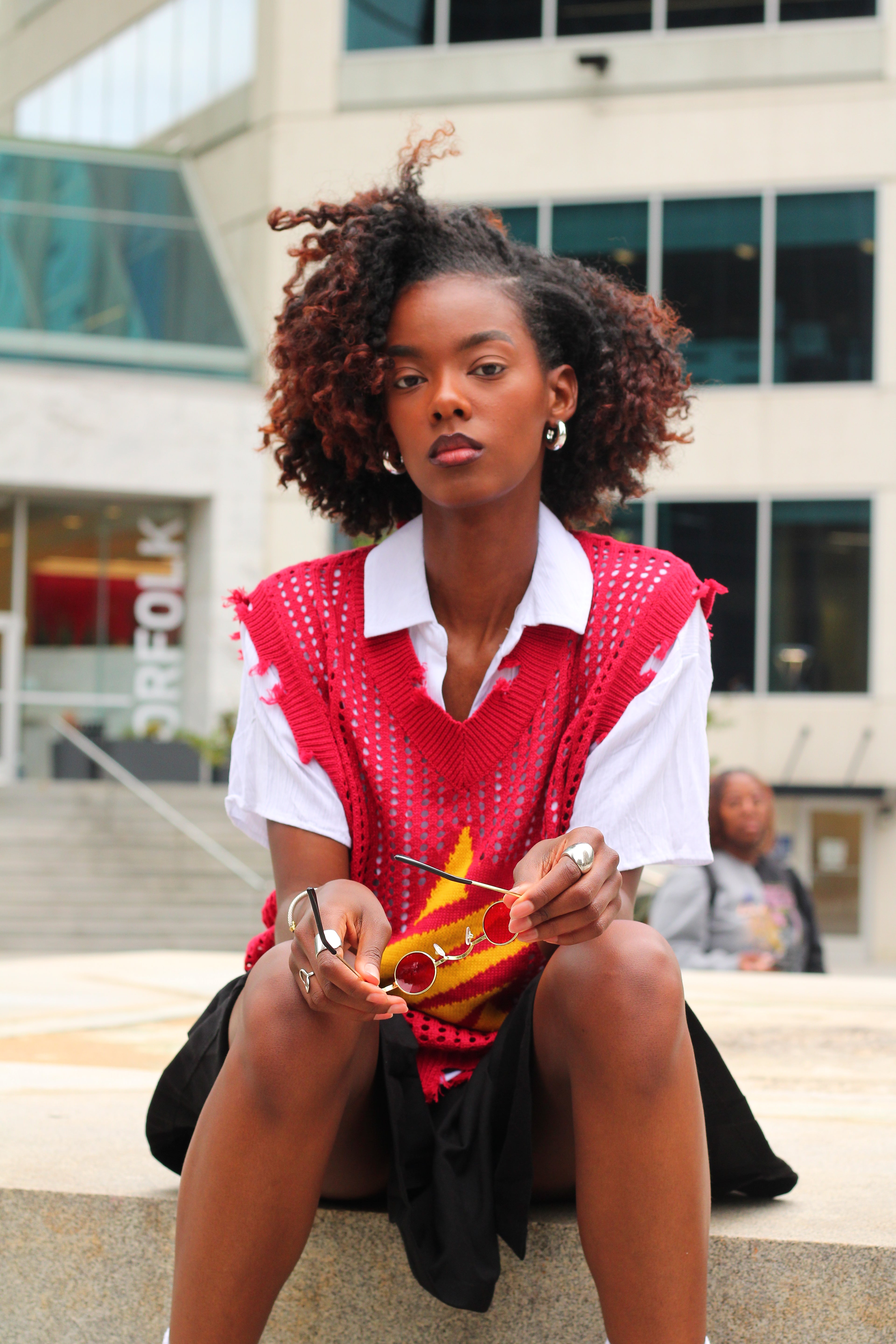 Unisex All Star - Red Mesh Vest