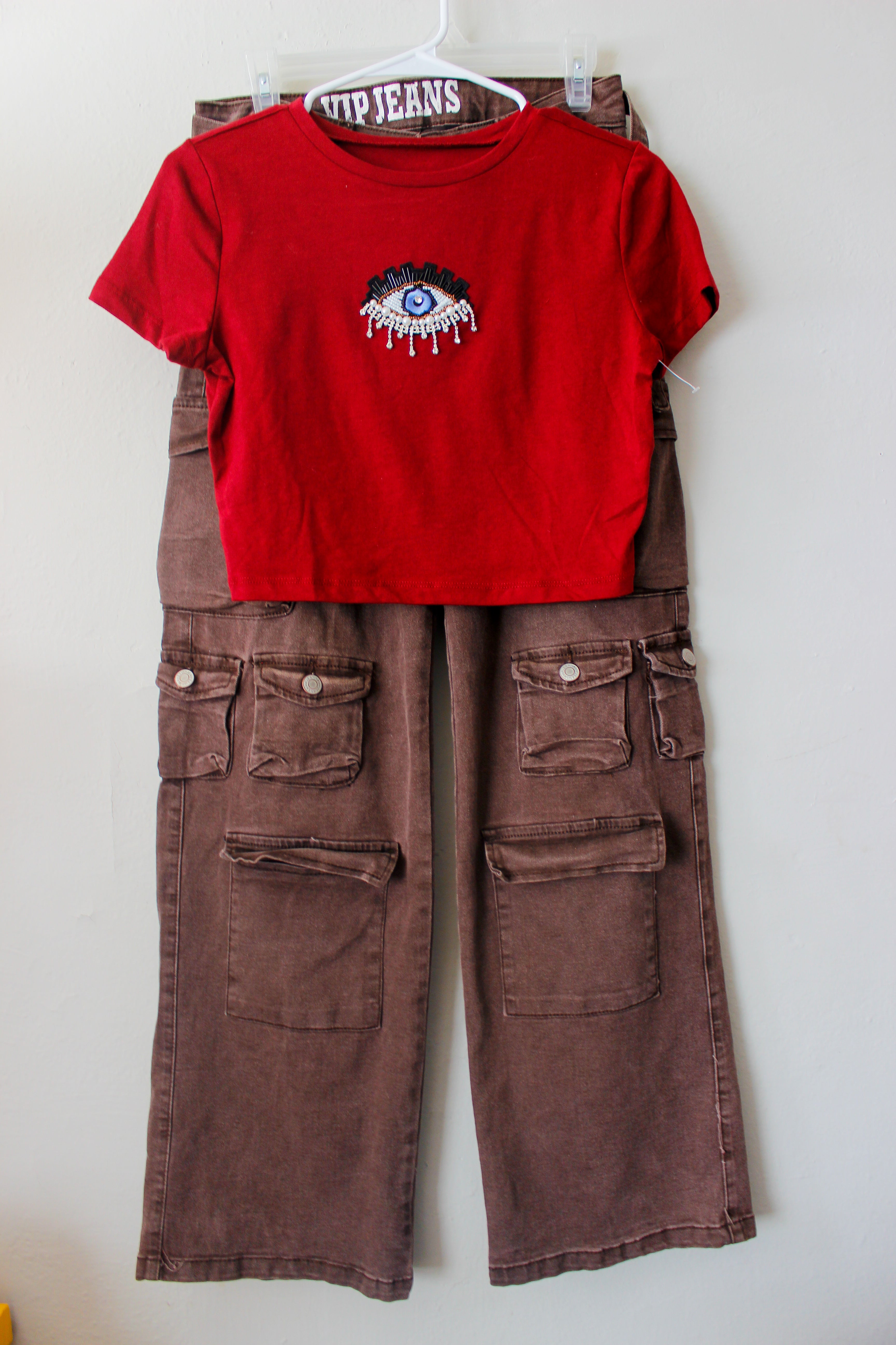 Evil eye - Brown Cargo Set