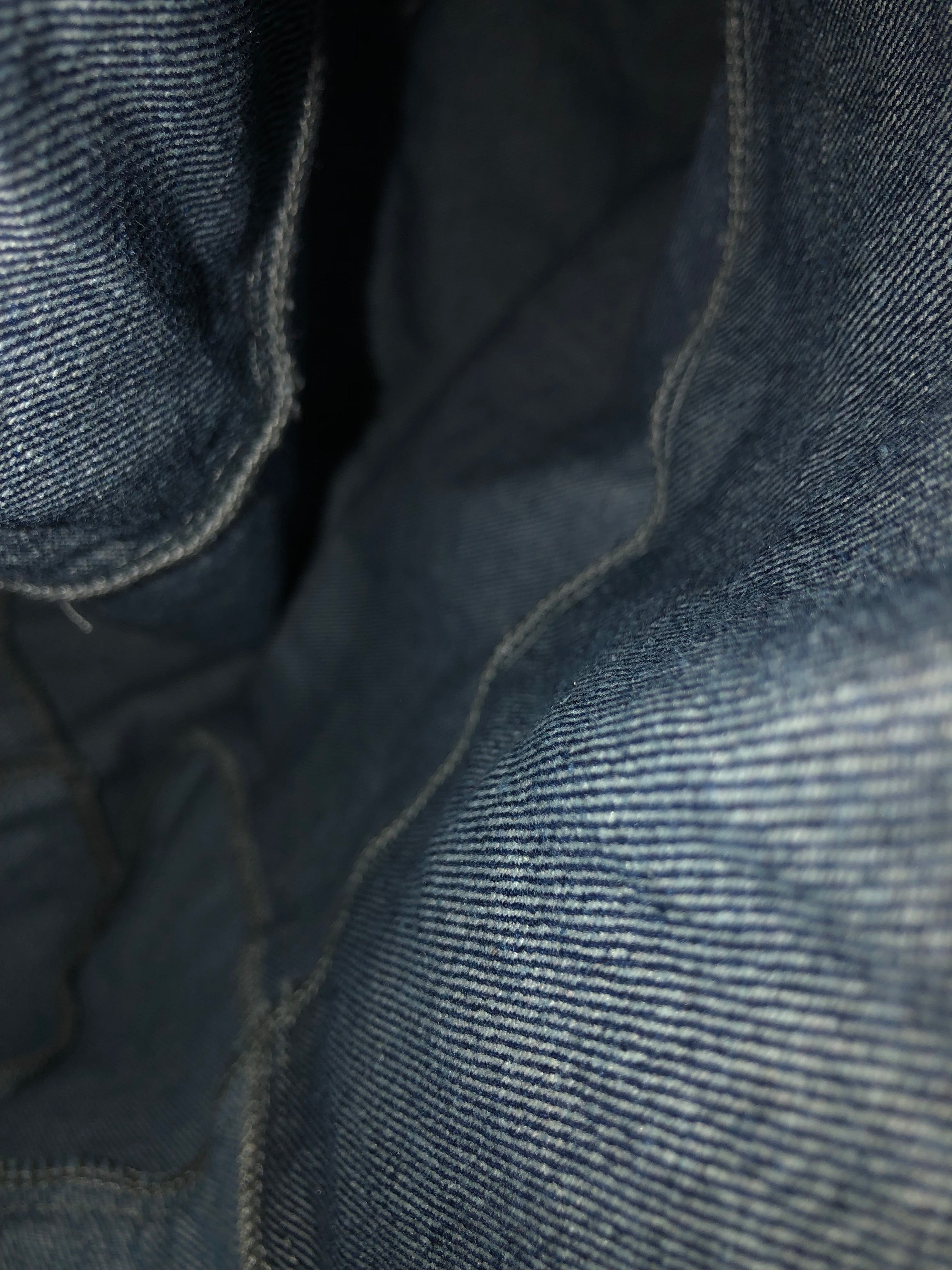 Denium Patch Big Tote Bag