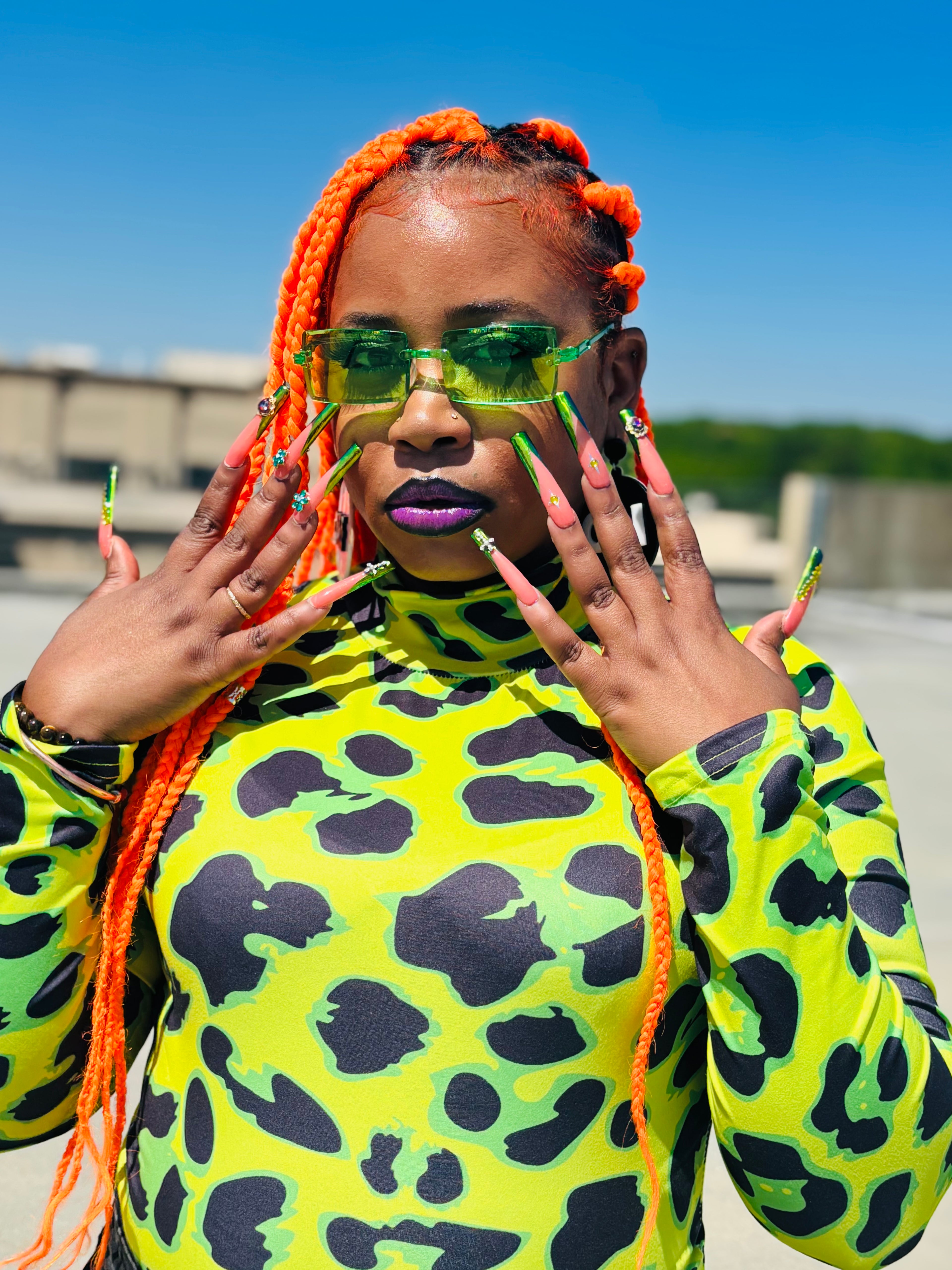 POSION IVY - PRESS-ON NAILS