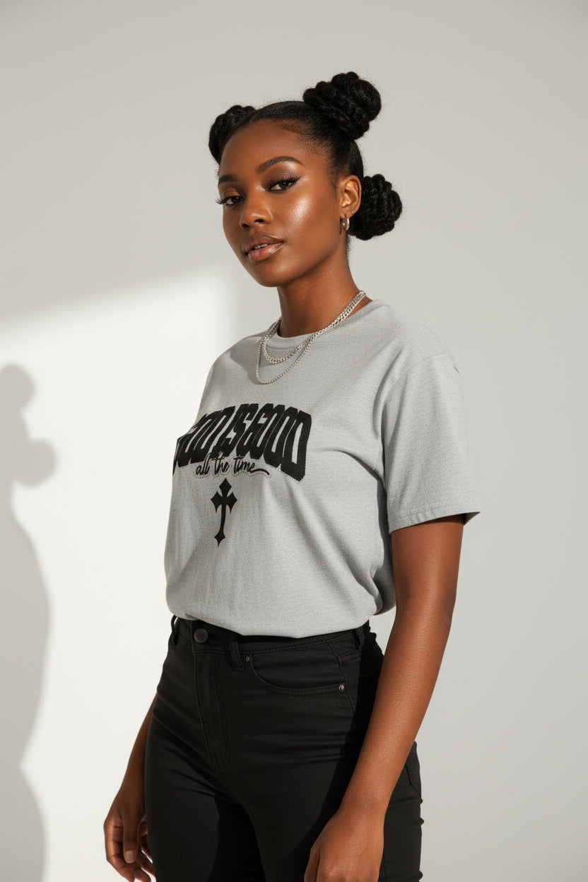 God is Good (Grey)- Unisex Tshirt