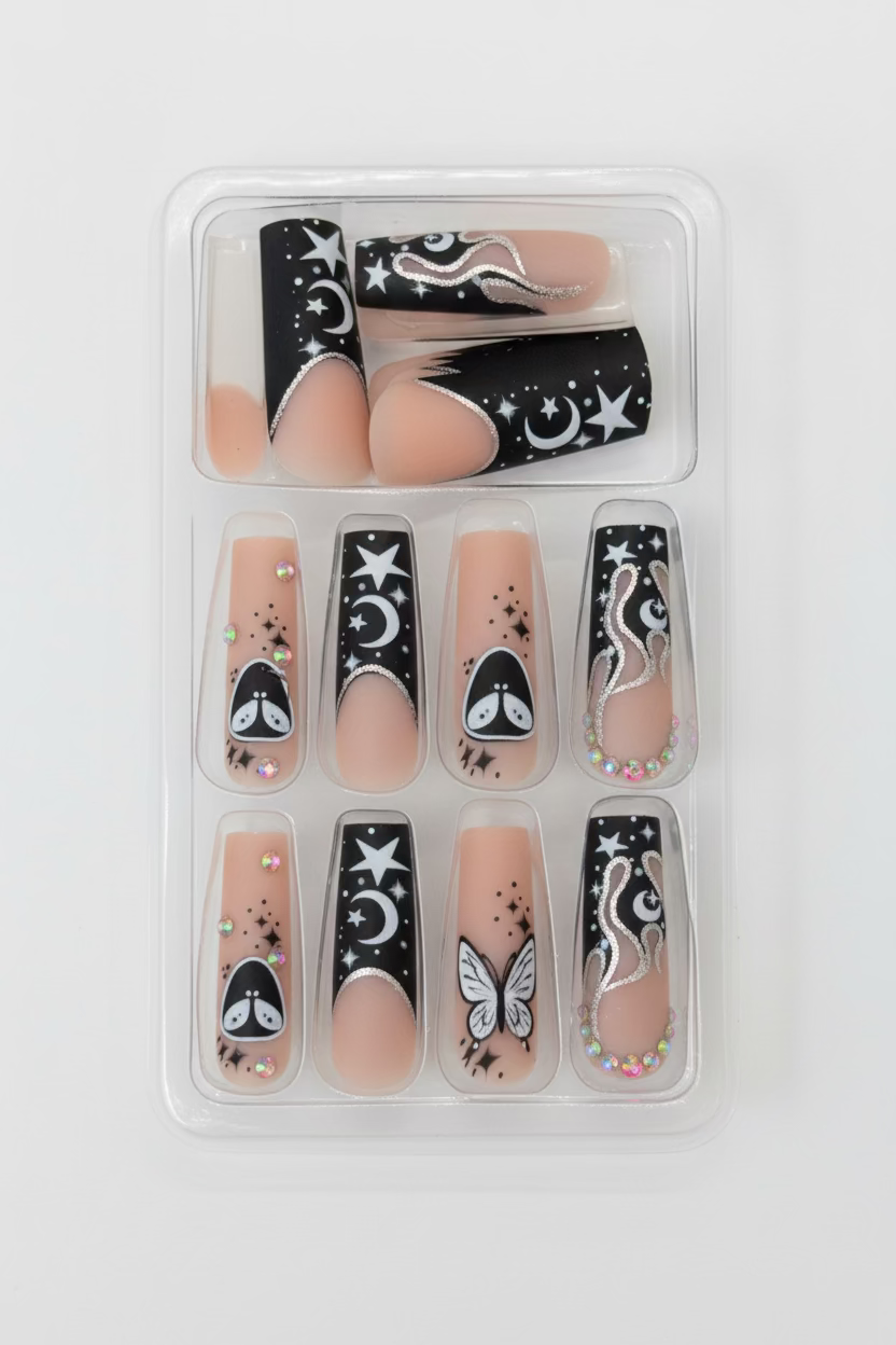 Alien Nude Blck & White set