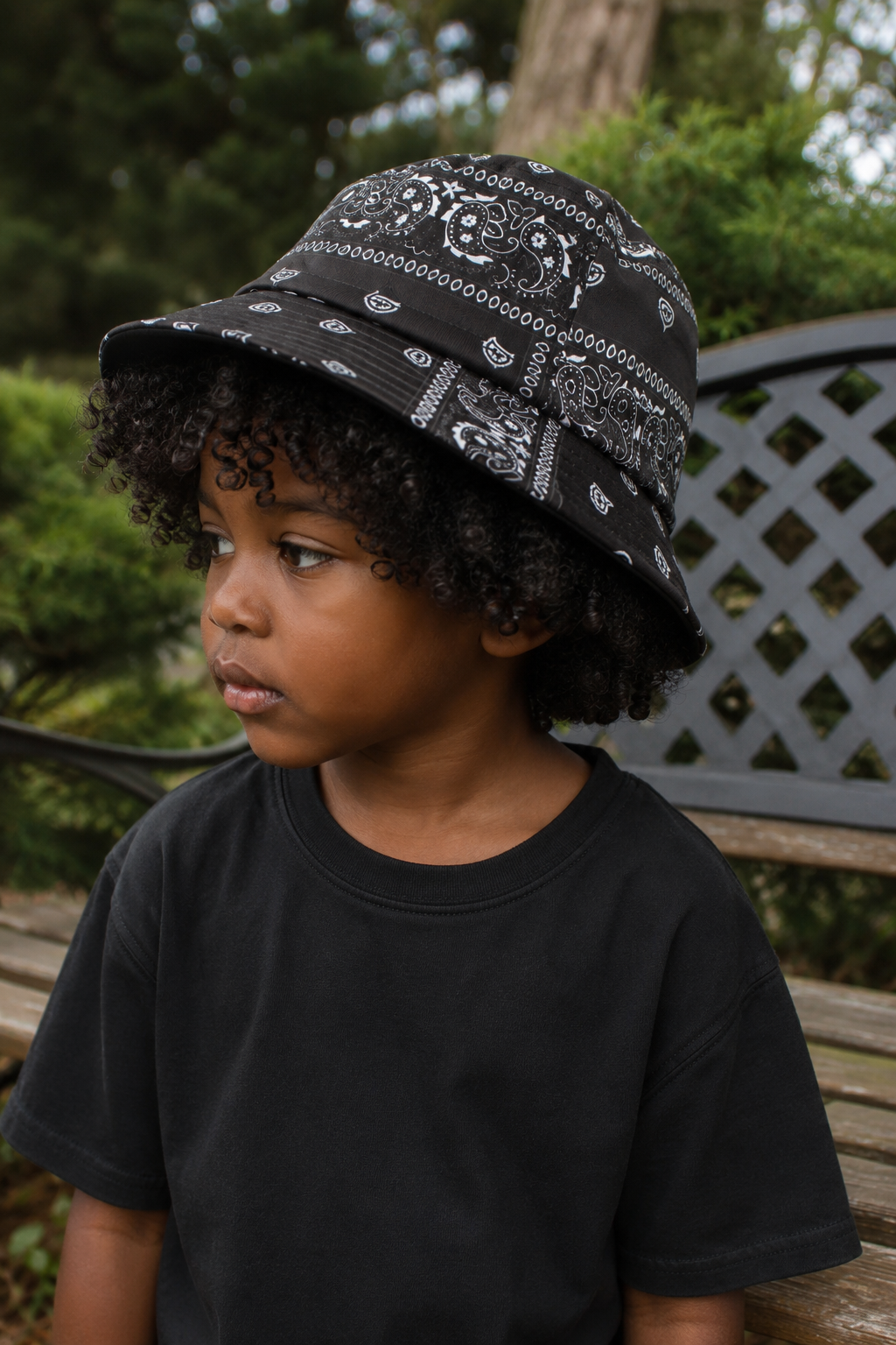 Youth Bandanna Bucket Hat