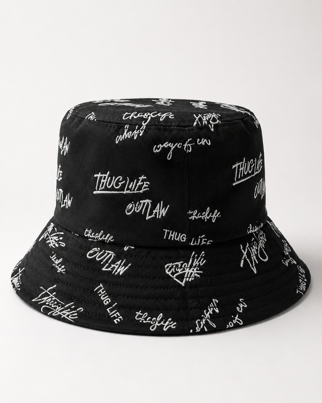 Reversable Thug life - bucket hats
