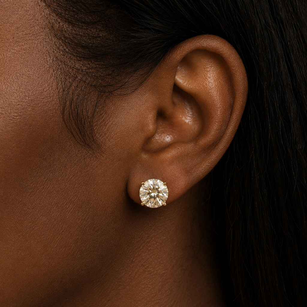 Gold (Nickel Free) -12 Piece Studs -Set