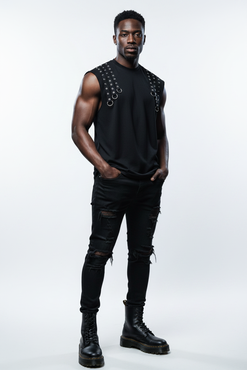 Unisex Black Panther Vest