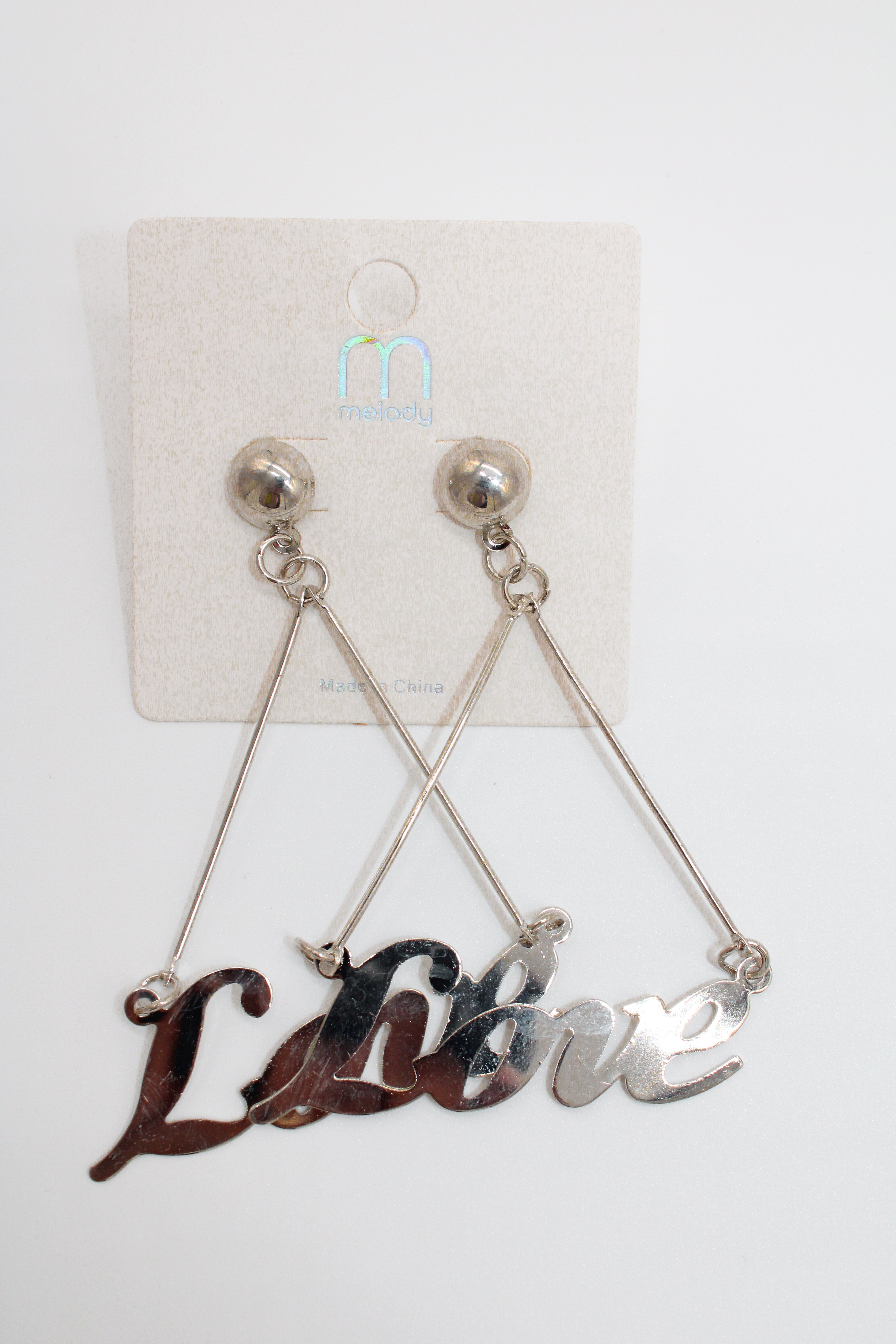 90s Chick - triangle earrings
