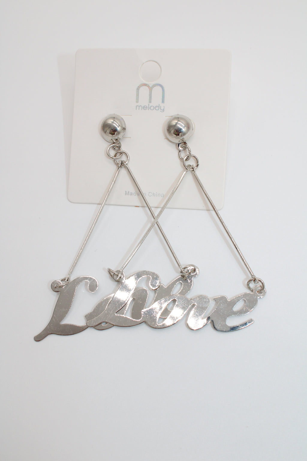 90s Chick - triangle earrings