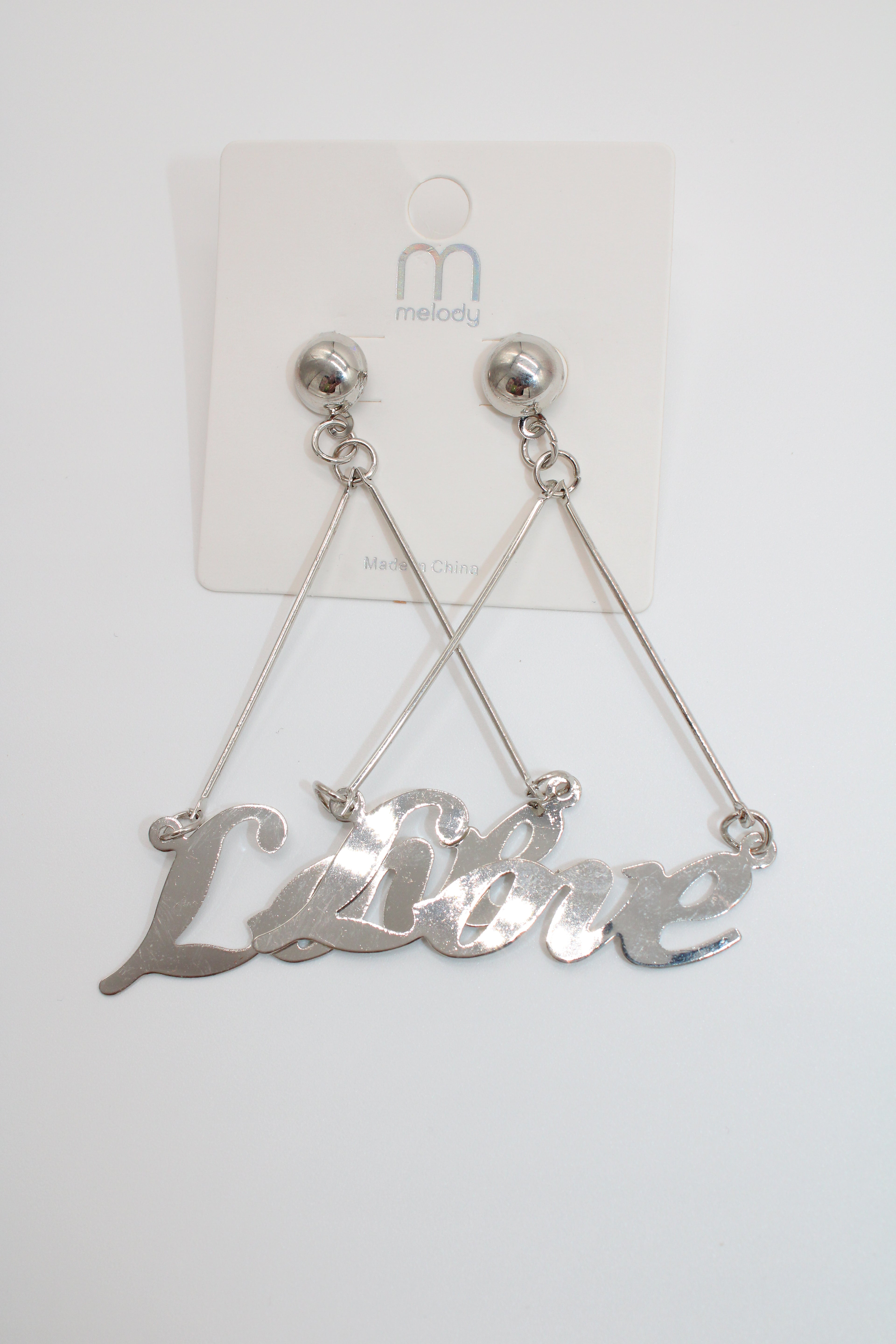 90s Chick - triangle earrings