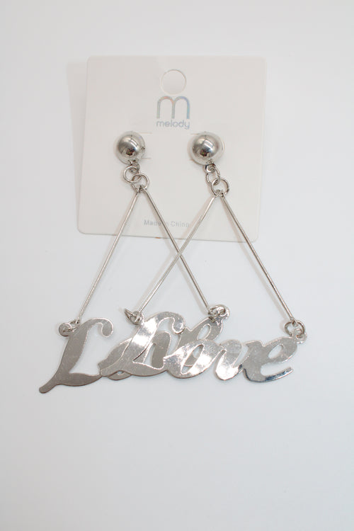 90s Chick - triangle earrings