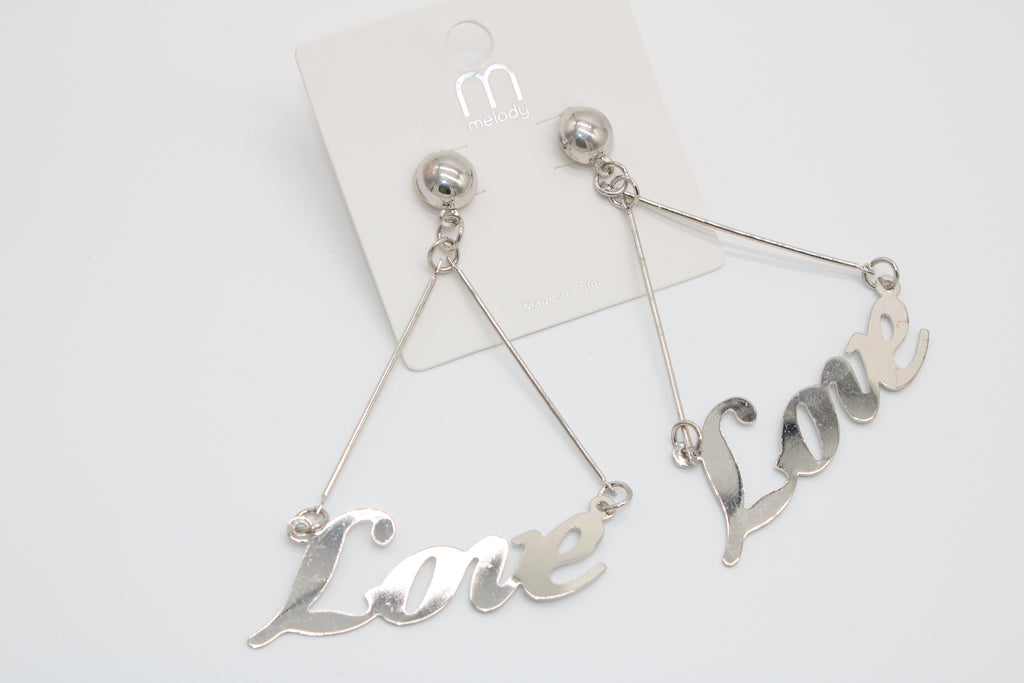 90s Chick - triangle earrings