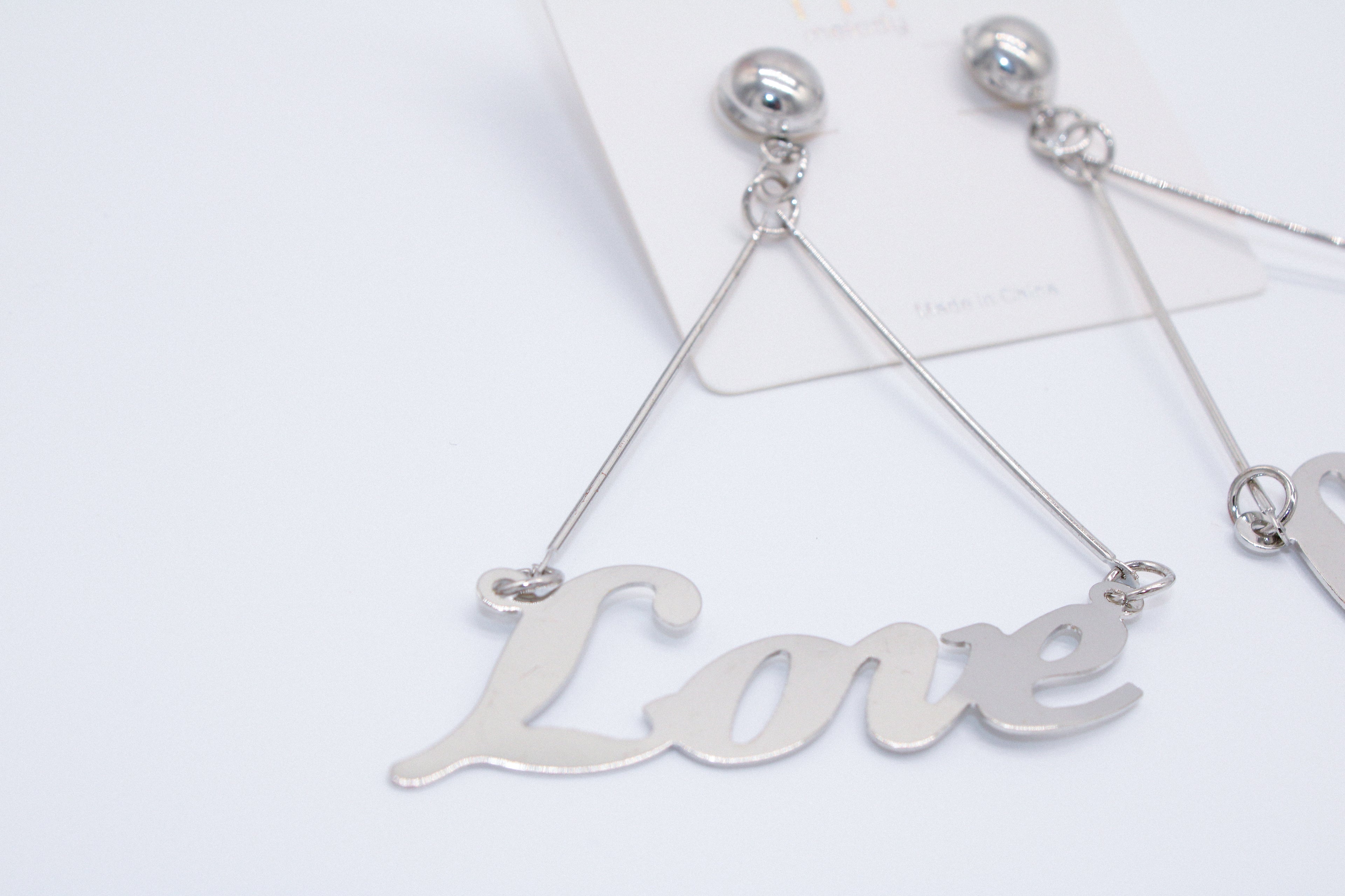 90s Chick - triangle earrings