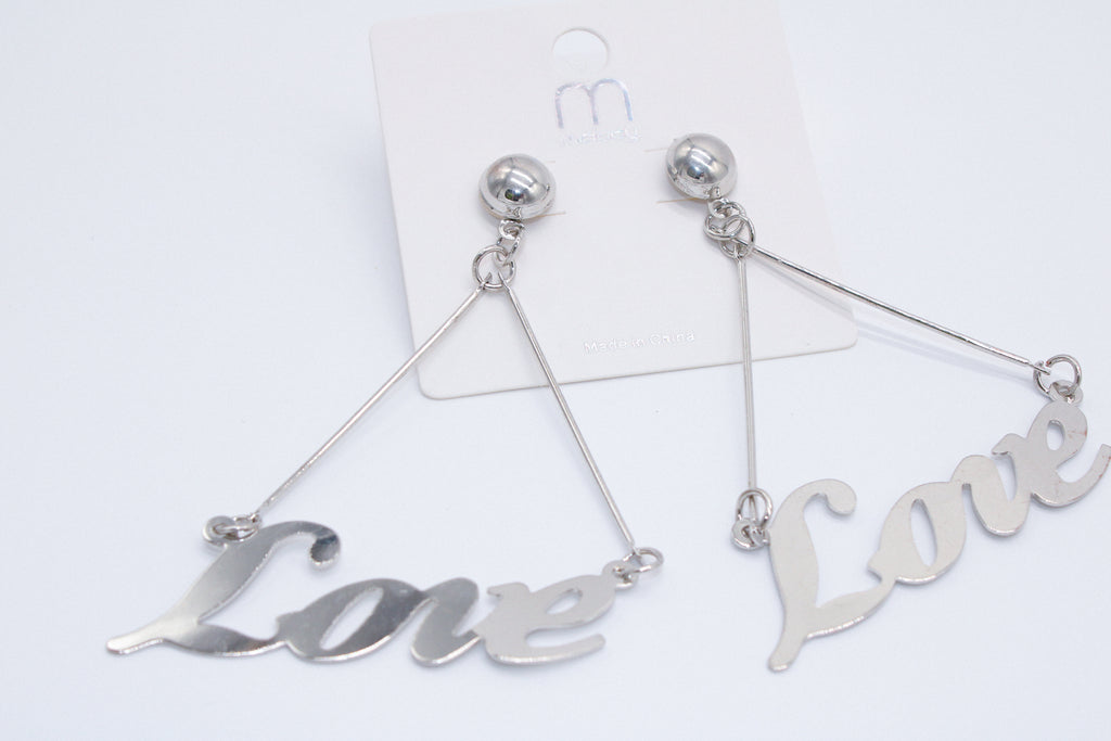 90s Chick - triangle earrings