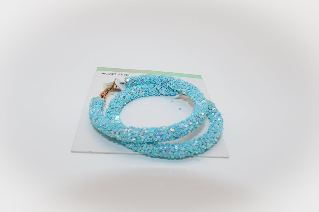 Rhinestone Hoops