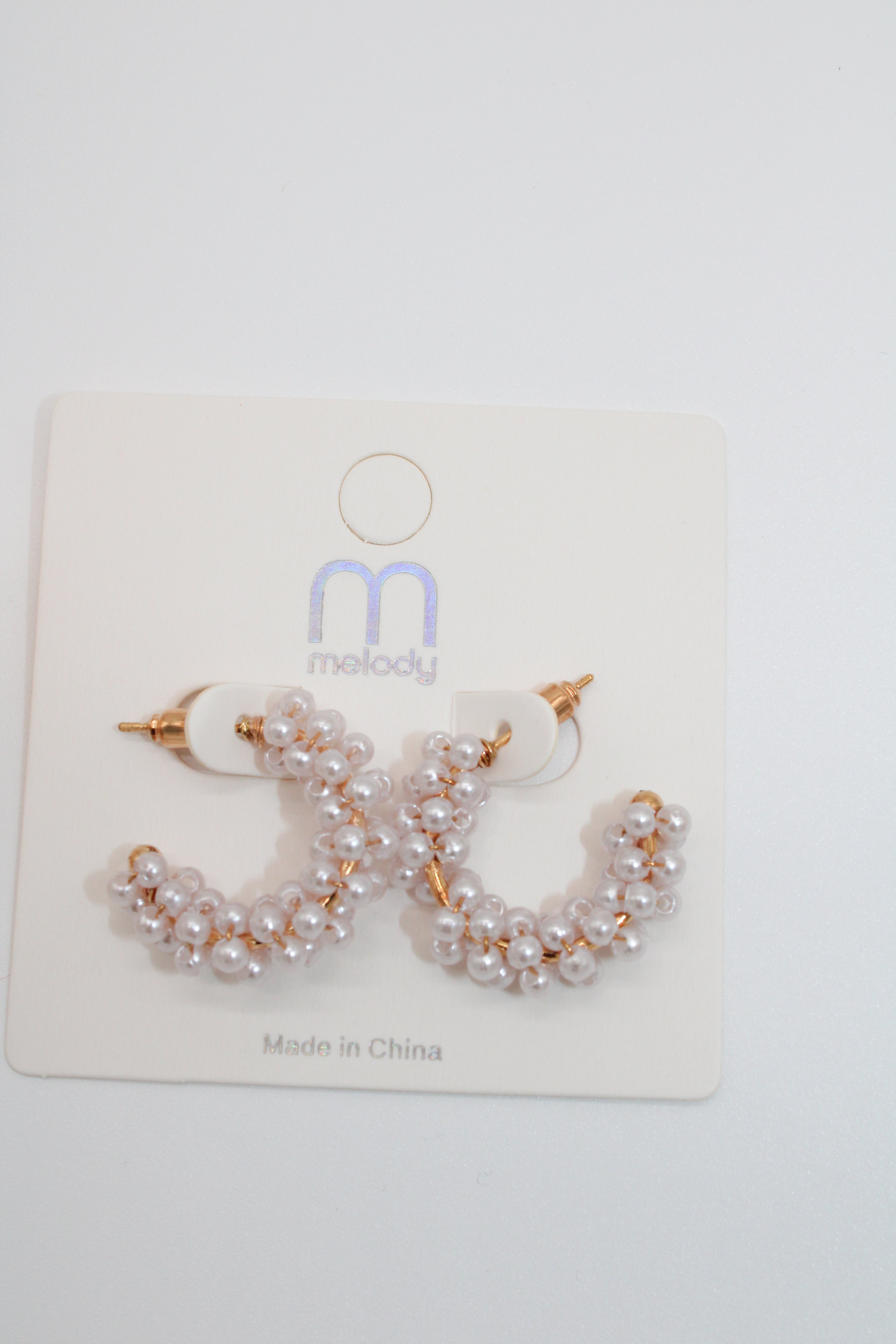 Mini Teal Pearl - Earring Set