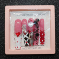 QUEEN OF HEARTS- PRESS-ON NAILS
