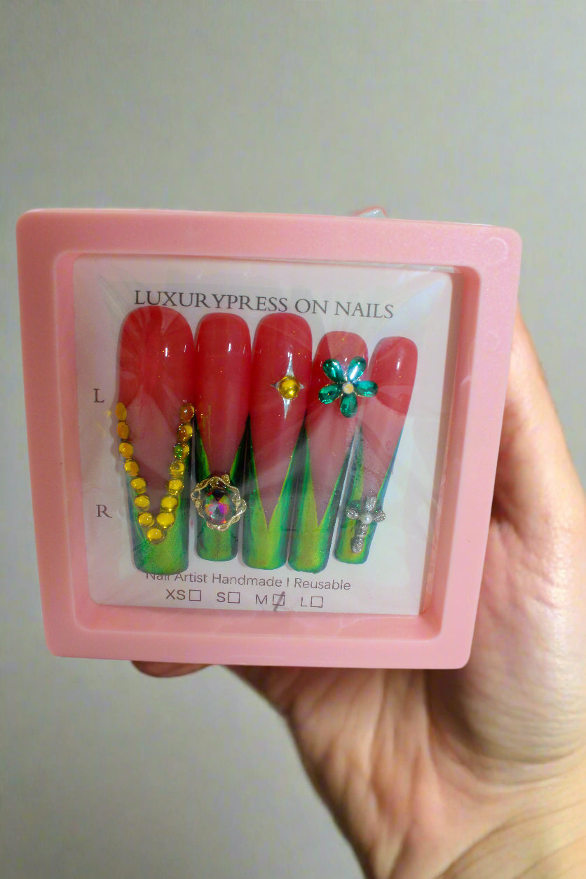 POSION IVY - PRESS-ON NAILS