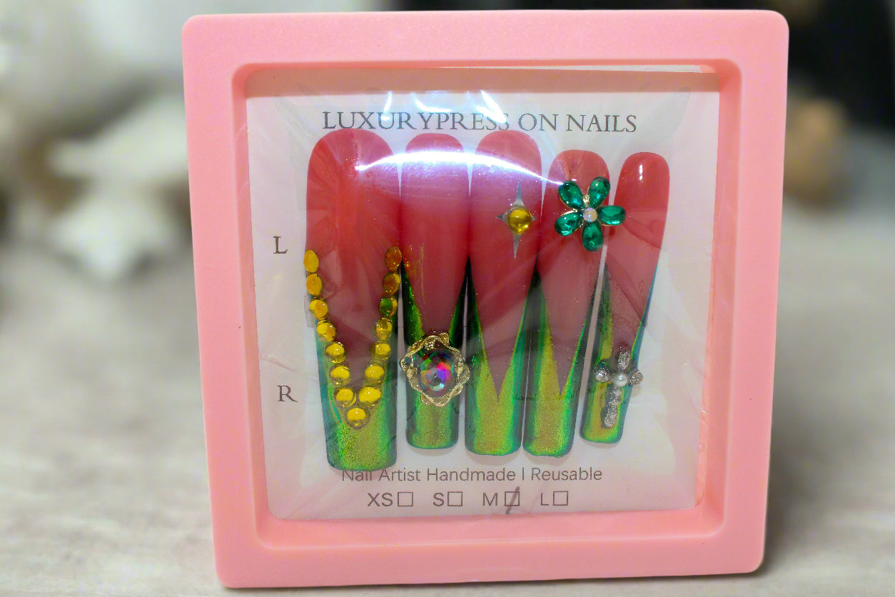 POSION IVY - PRESS-ON NAILS