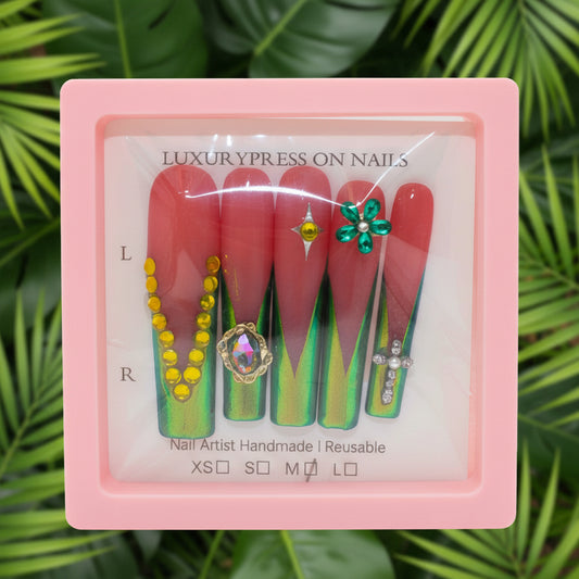 POSION IVY - PRESS-ON NAILS