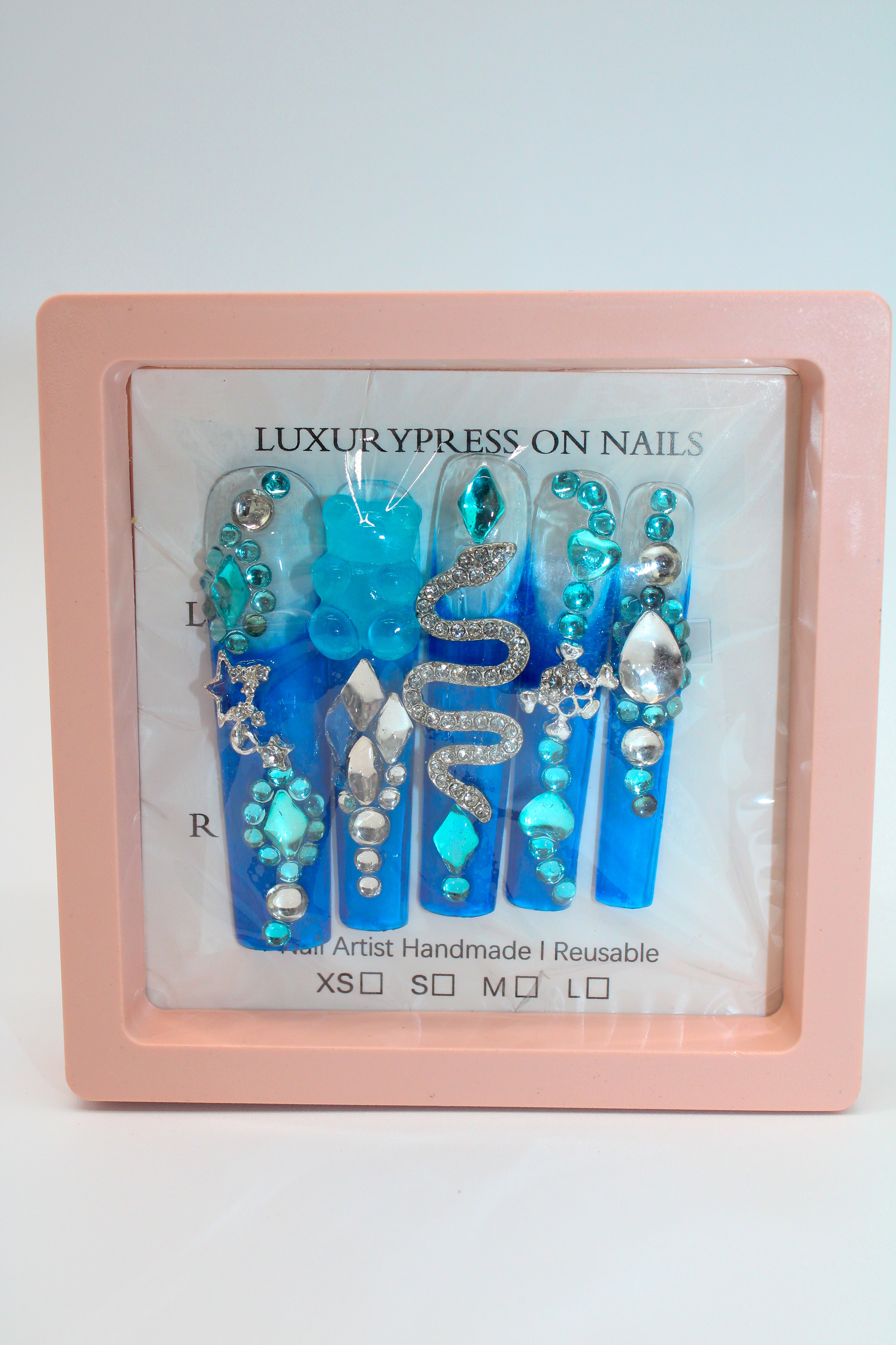 ICE QUEEN 3D PRESS-ON NAILS
