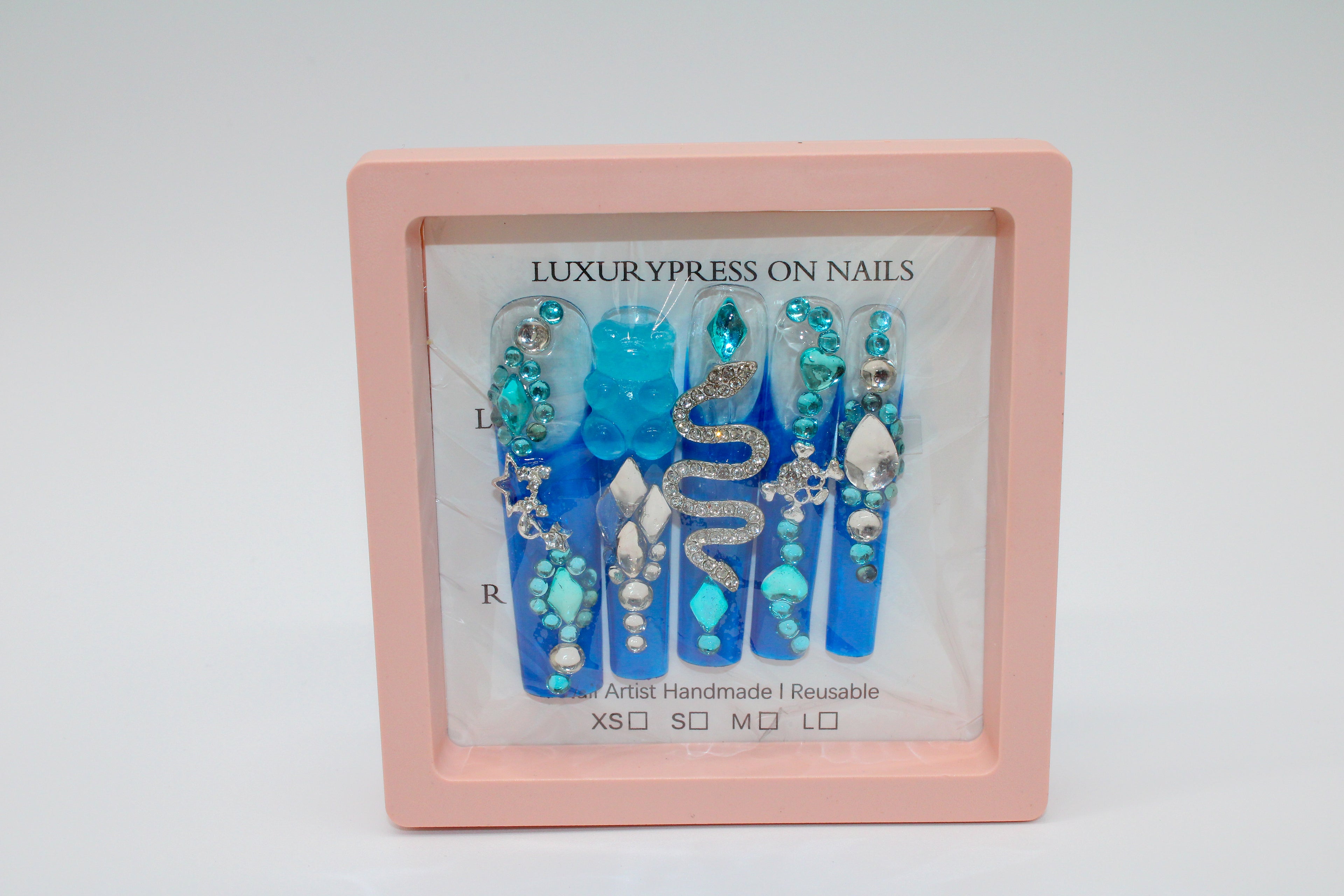 ICE QUEEN 3D PRESS-ON NAILS