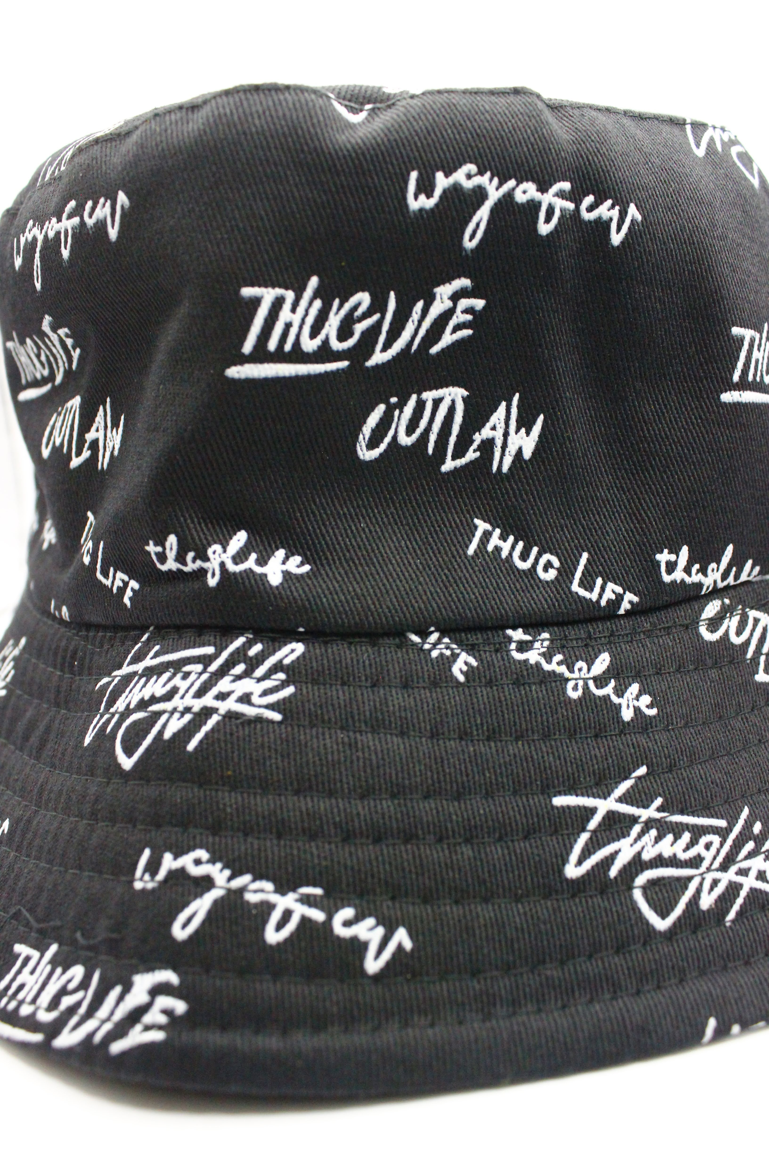Reversable Thug life - bucket hats