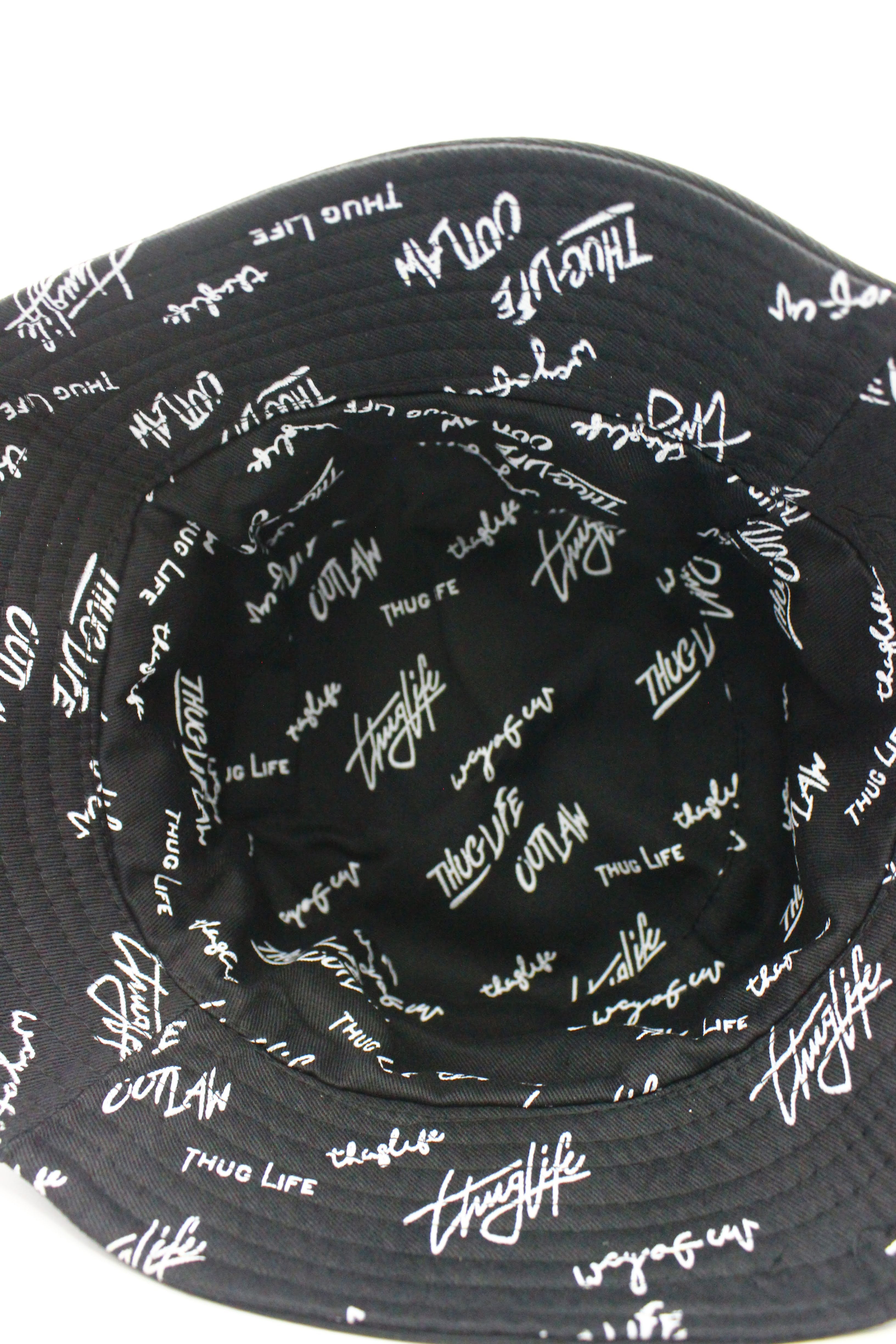 Reversable Thug life - bucket hats