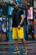 NO HARD FEELINGS (Black & Yellow) - SNAPBACK