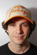 NO HARD FEELINGS (Orange & Tan ) - SNAPBACK
