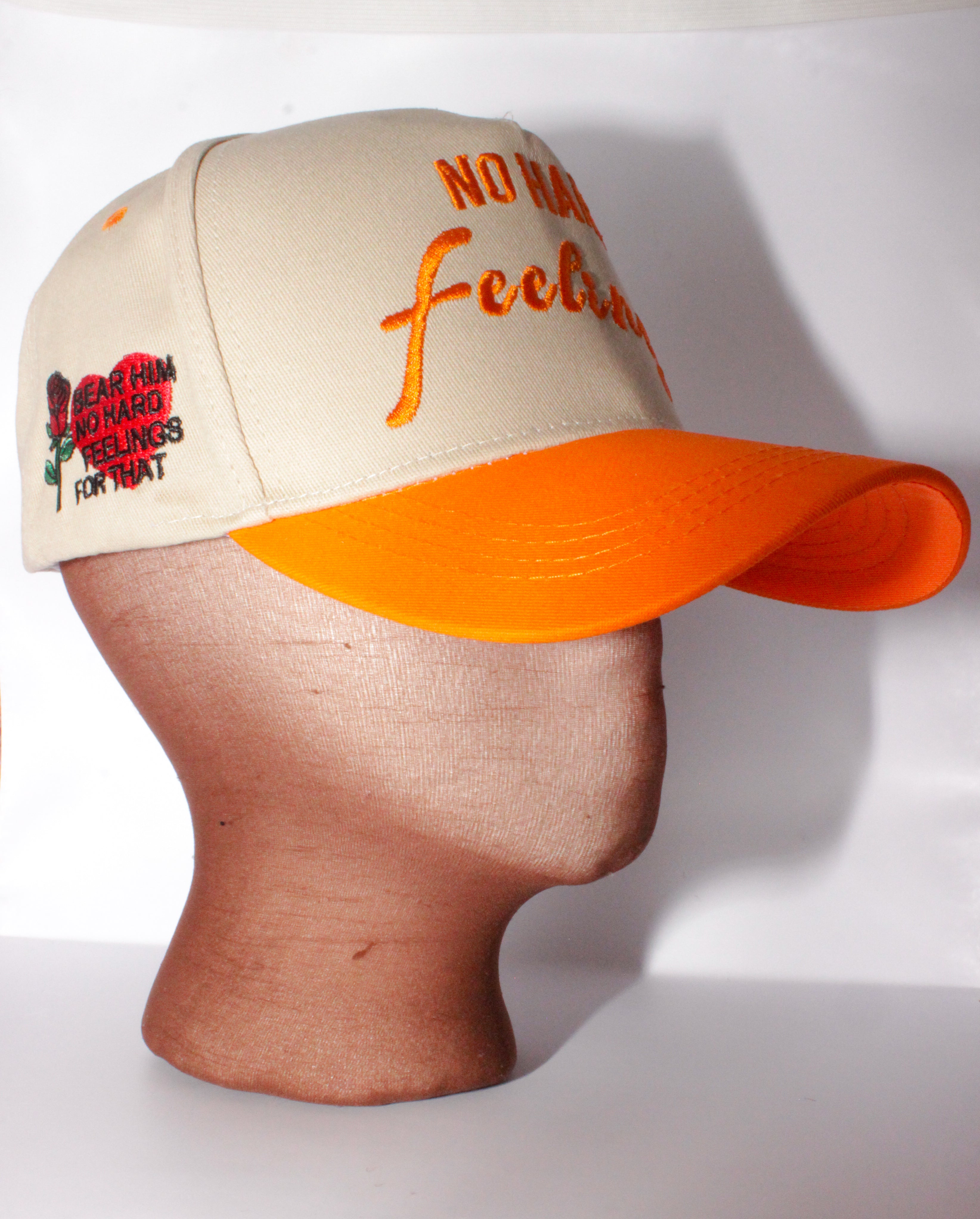 NO HARD FEELINGS (Orange & Tan ) - SNAPBACK