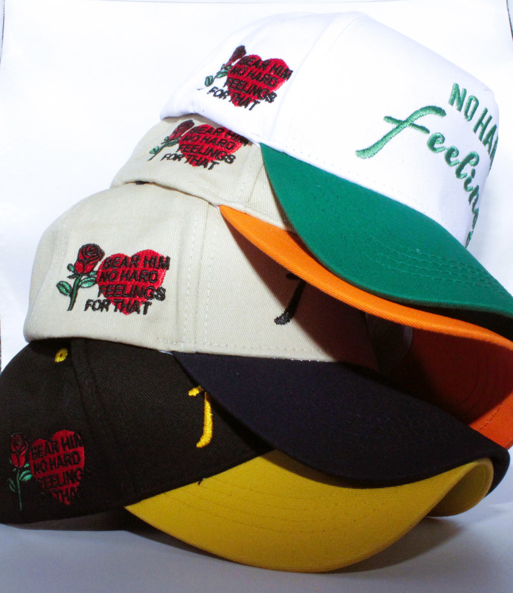 NO HARD FEELINGS (Orange & Tan ) - SNAPBACK